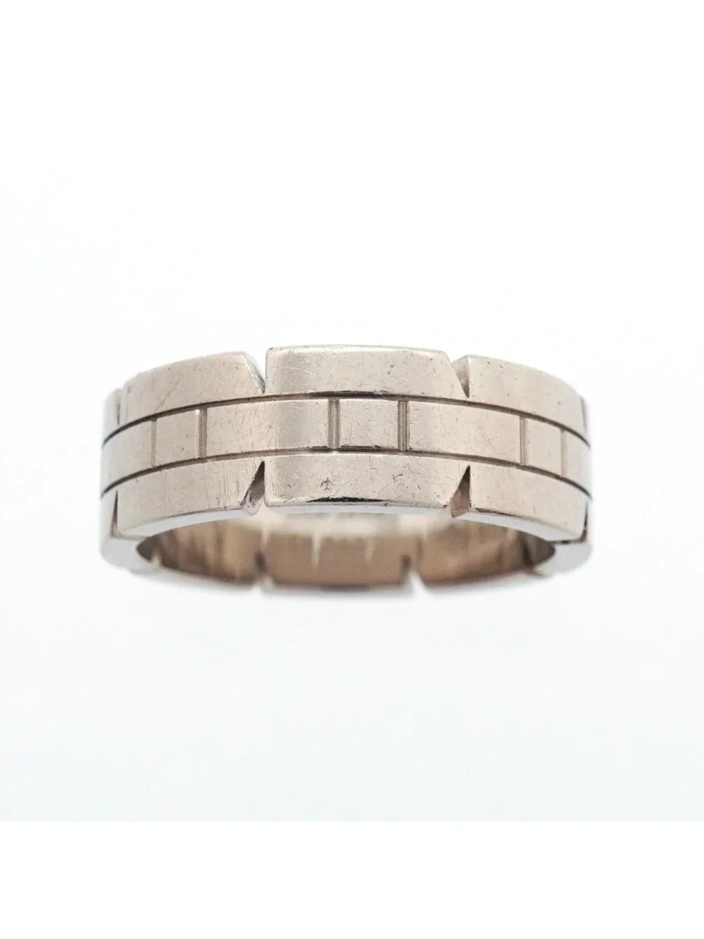 Cartier Ring Tank Francaise 18k White Gold